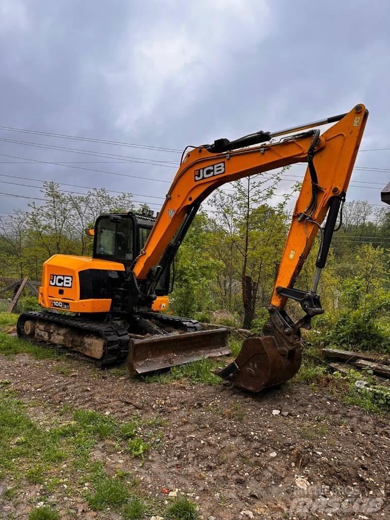 JCB 100 C-1 Vidutinės galios ekskavatoriai 7-12 t