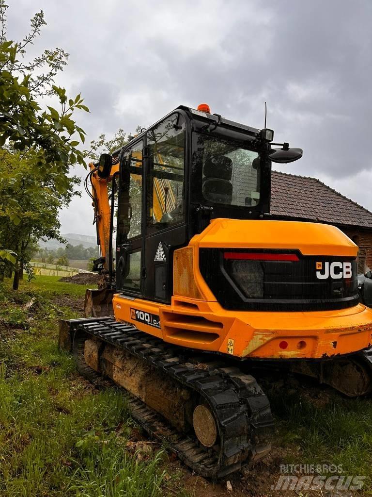 JCB 100 C-1 Vidutinės galios ekskavatoriai 7-12 t