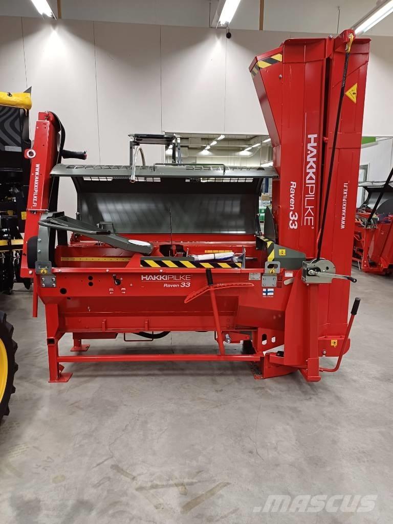 Hakki Pilke 33 Raven Medžių skaldymo, pjovimo ir lupimo įrengimai