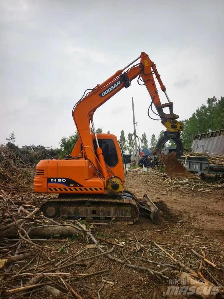 Doosan DH80 Vikšriniai ekskavatoriai