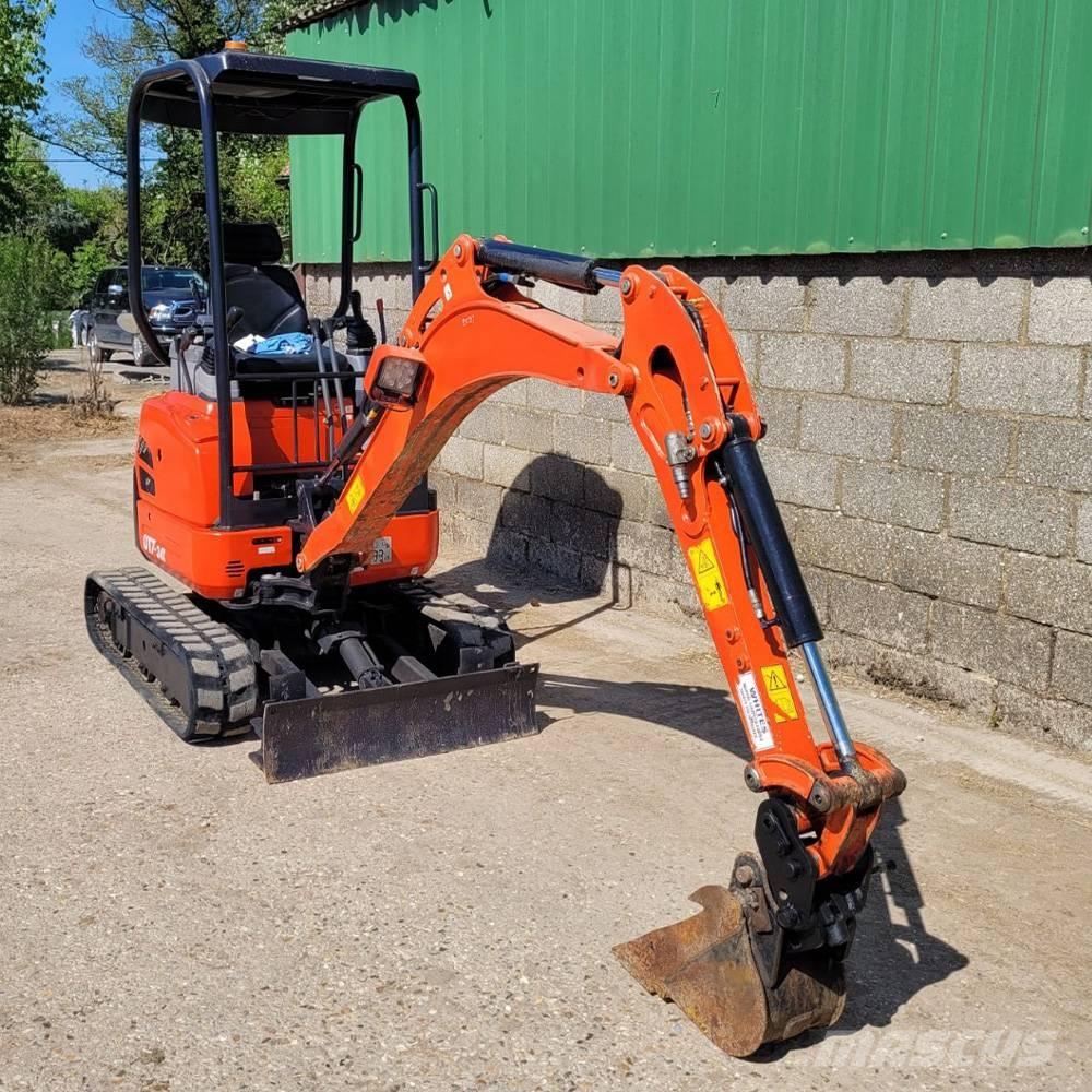 Kubota U17-3a Mini ekskavatoriai < 7 t