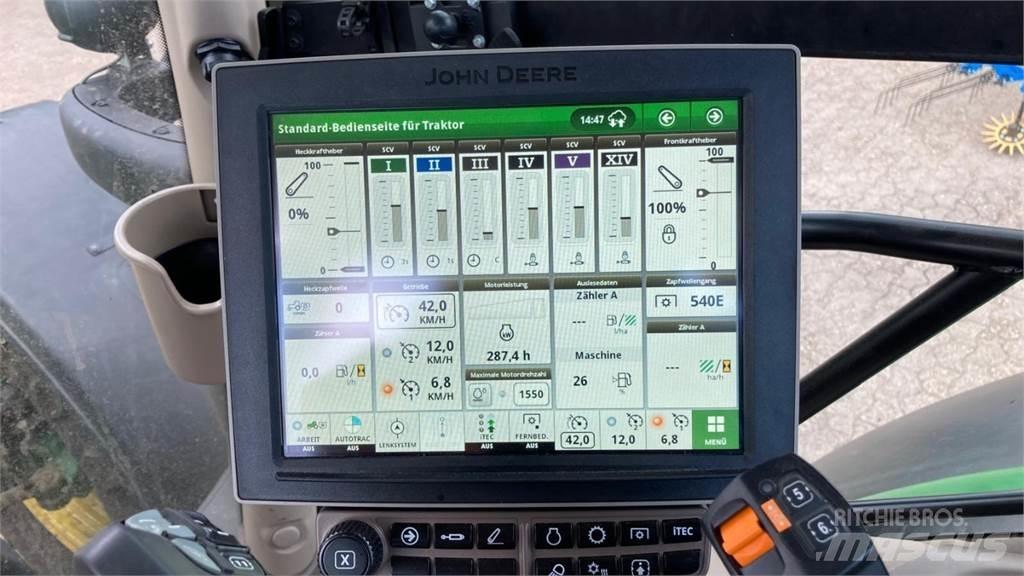 John Deere 6R 185 Traktoriai