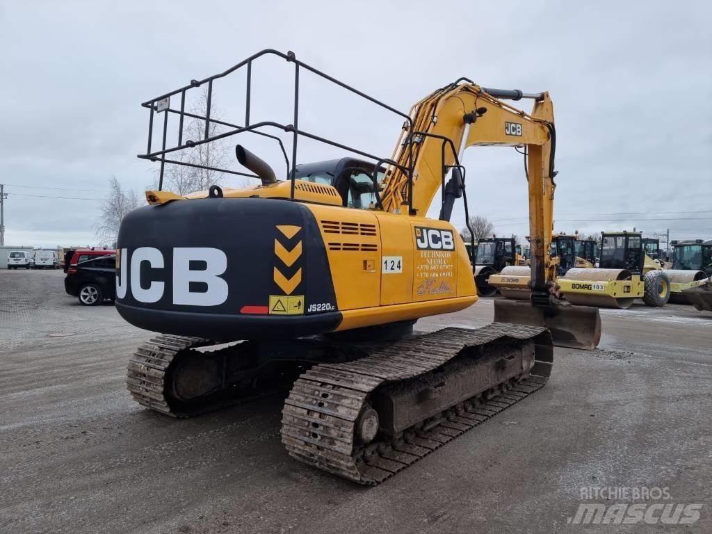 JCB JS 220 LC Vikšriniai ekskavatoriai