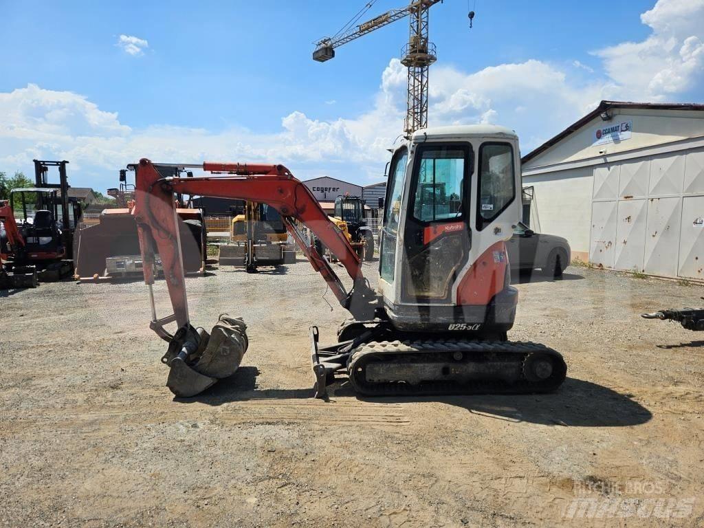 Kubota U 25 Mini ekskavatoriai < 7 t