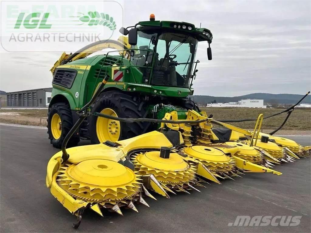 John Deere 9500i Pašarų ruošimo technika