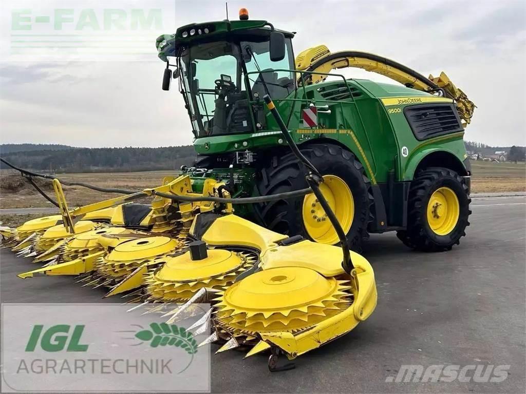 John Deere 9500i Pašarų ruošimo technika
