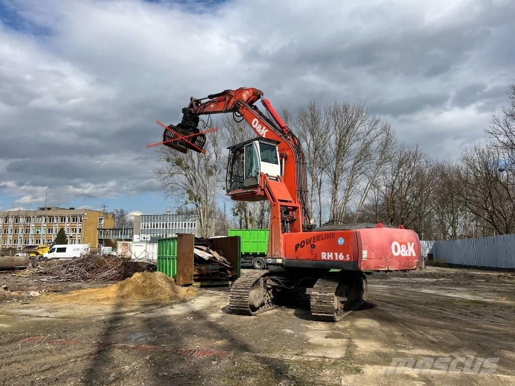 O&K RH 16.5 Vikšriniai ekskavatoriai