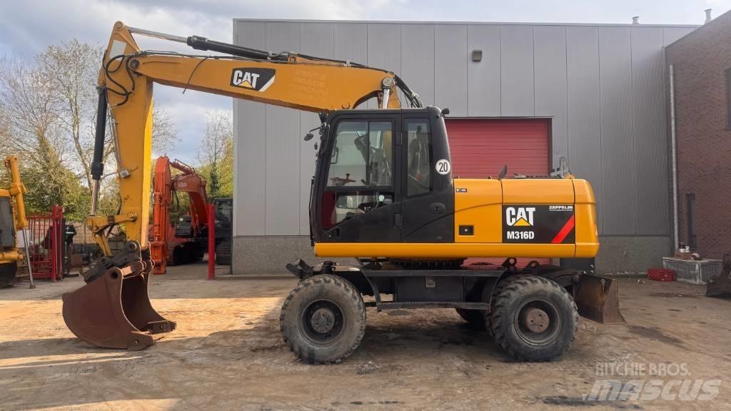 CAT M 316 D Ratiniai ekskavatoriai