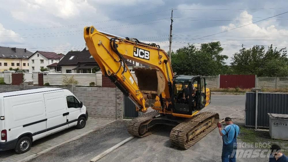 JCB JS220LC Vikšriniai ekskavatoriai