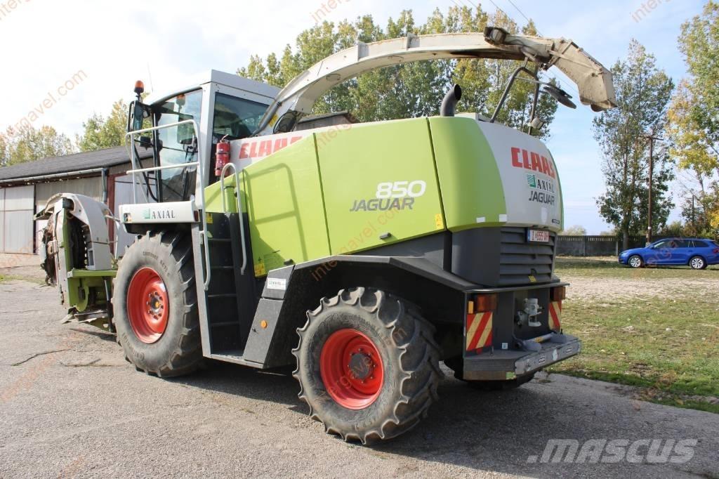 CLAAS Jaguar 850 Pašarų ruošimo technika
