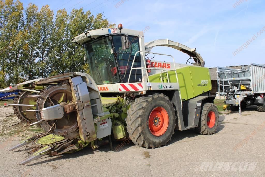 CLAAS Jaguar 850 Pašarų ruošimo technika