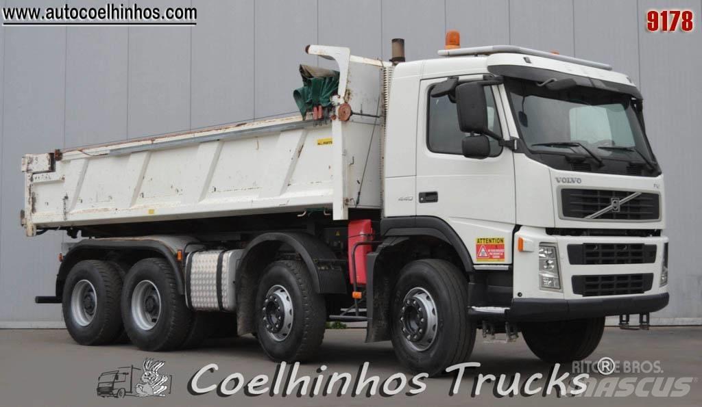 Volvo FM 440  //  8x4 Savivarčių priekabų vilkikai