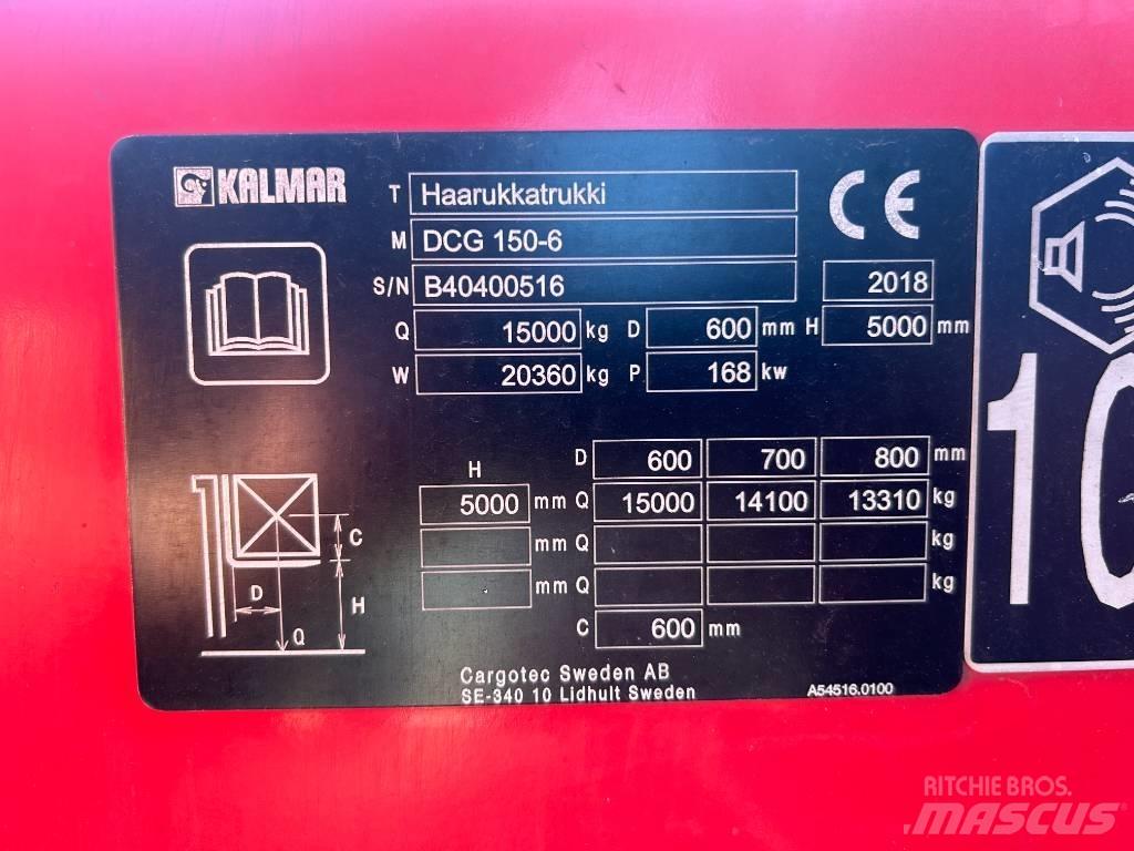 Kalmar DCG150-6 Dyzeliniai krautuvai