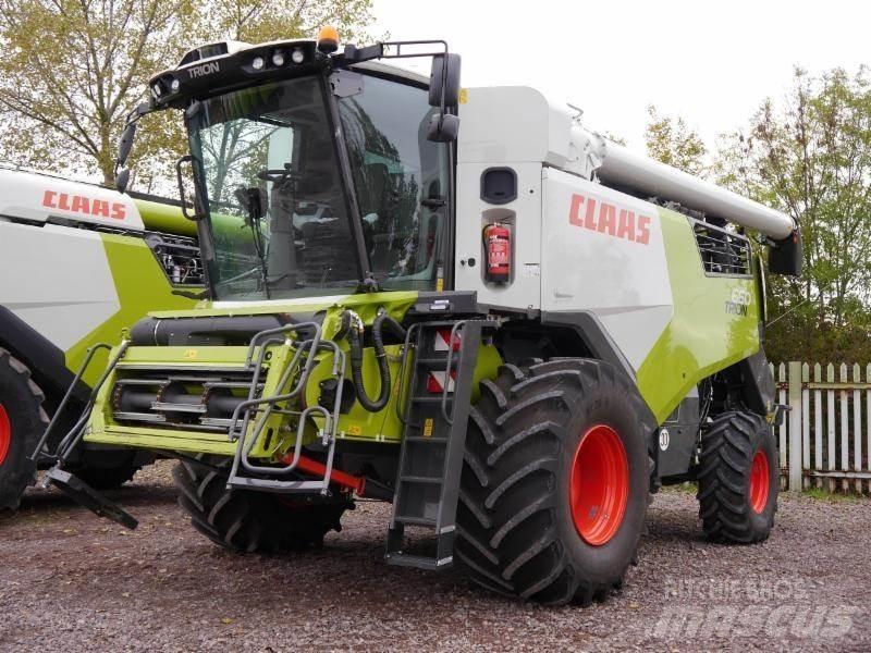 CLAAS TRION 660 Derliaus nuėmimo kombainai