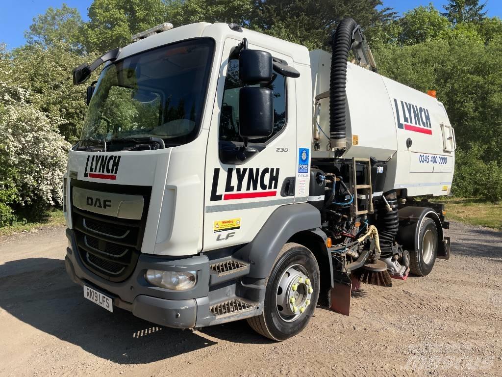 DAF LF 230 Šlavimo technika