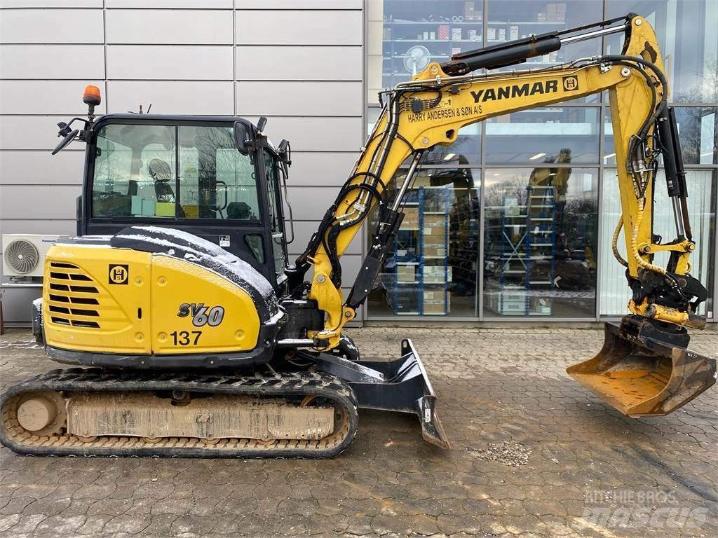 Yanmar SV60 Mini ekskavatoriai < 7 t