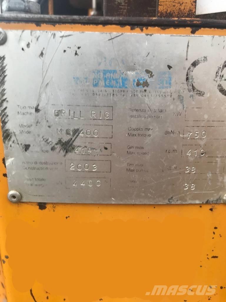 Comacchio MC 400 Kasybos technika