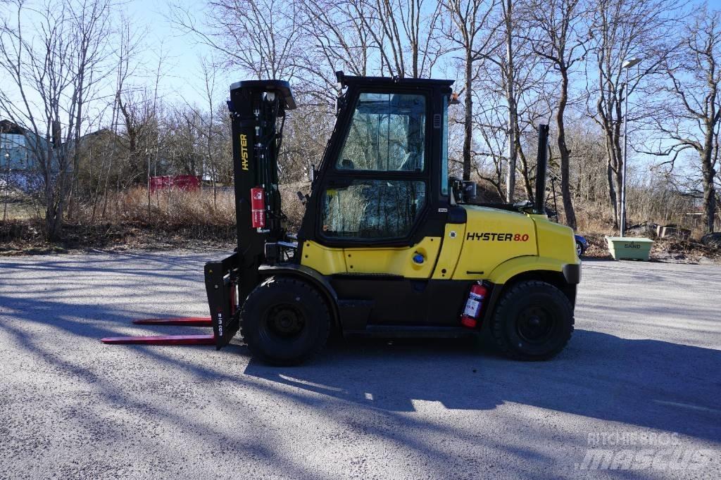 Hyster H8.0FT Dyzeliniai krautuvai