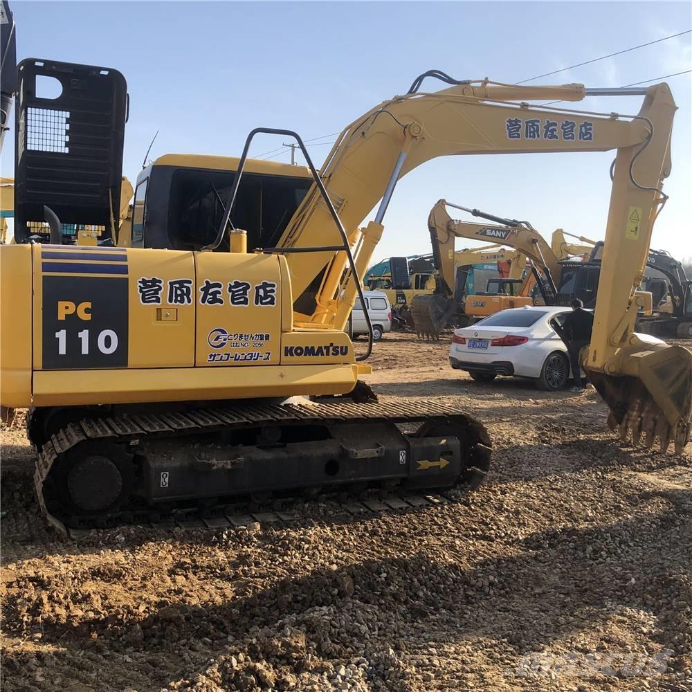 Komatsu PC110-7 Vidutinės galios ekskavatoriai 7-12 t