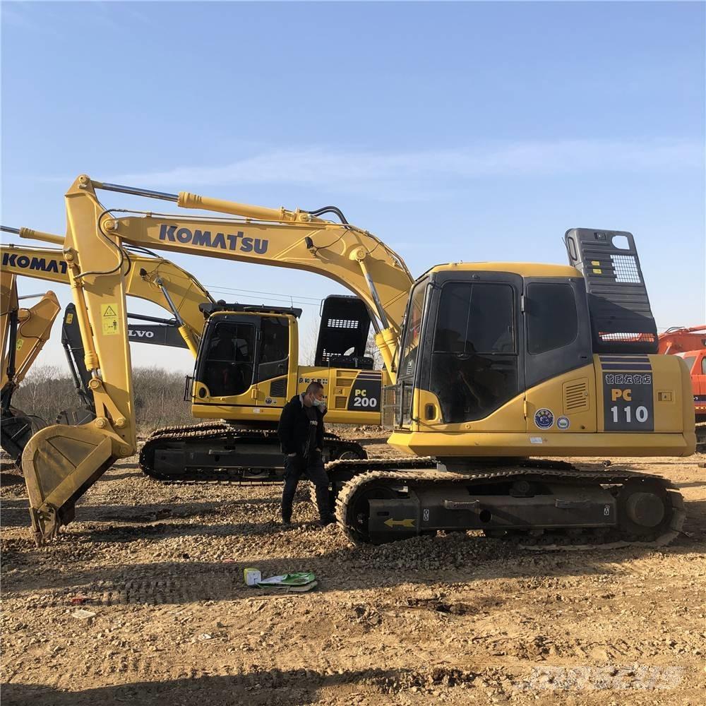 Komatsu PC110-7 Vidutinės galios ekskavatoriai 7-12 t