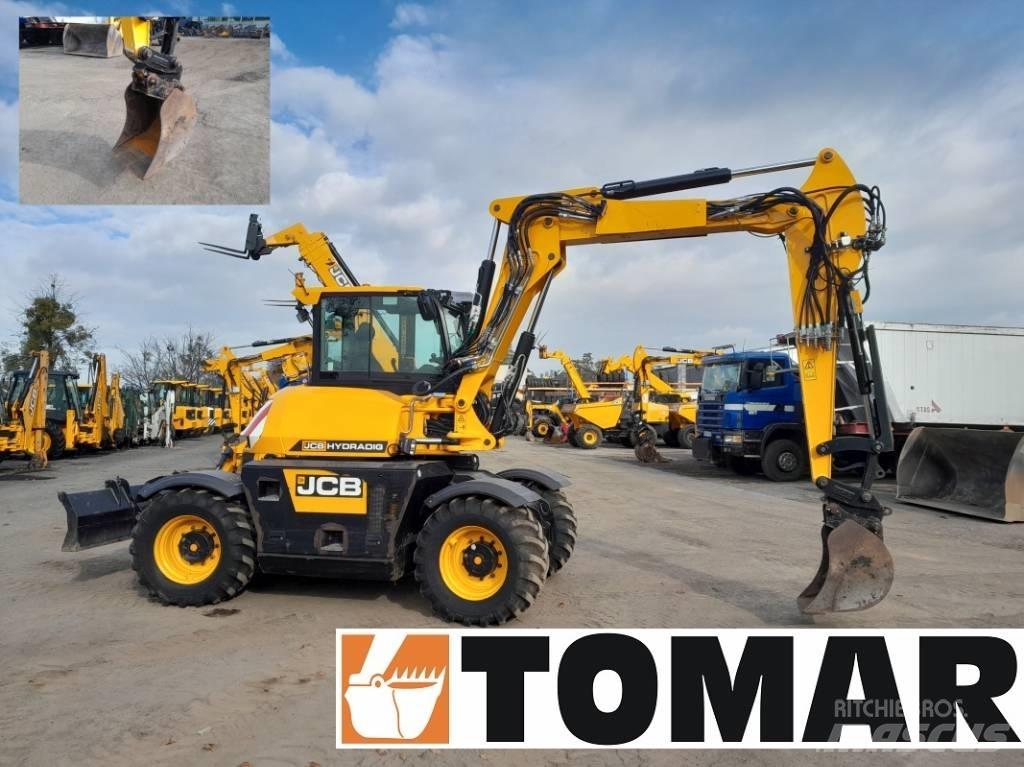 JCB 110 W Hydradig Ratiniai ekskavatoriai