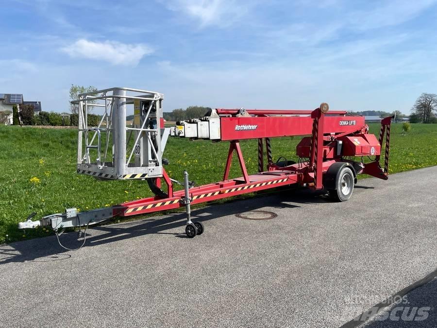 Denka-Lift DL 30 Ant priekabų montuojamos kėlimo platformos
