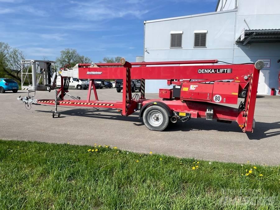 Denka-Lift DL 30 Ant priekabų montuojamos kėlimo platformos