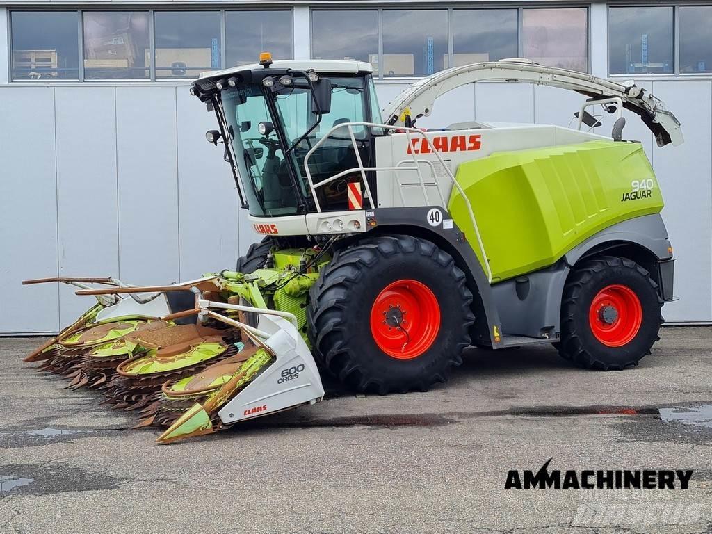 CLAAS Jaguar 940 Pašarų ruošimo technika