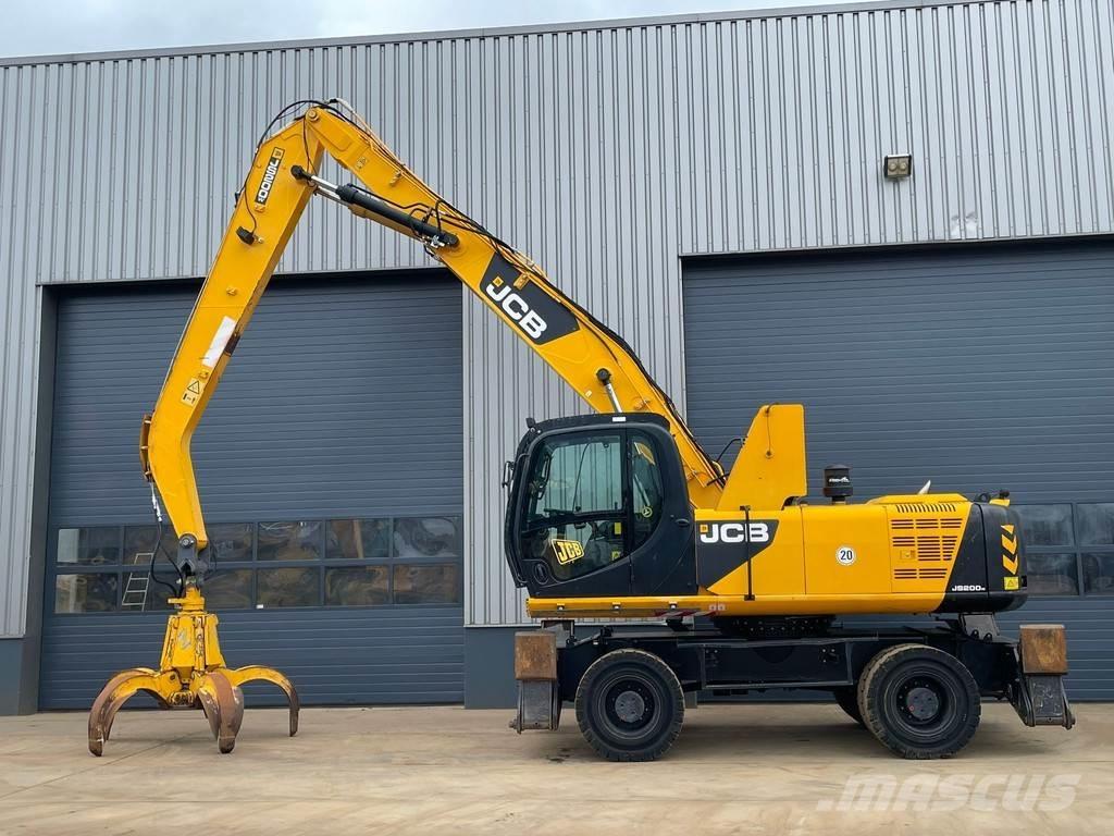 JCB JS200W Atliekų / pramoniniai krautuvai