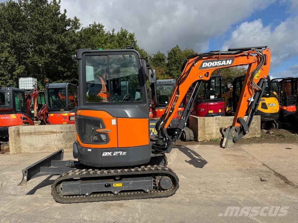 Doosan DX27Z-7 Mini ekskavatoriai < 7 t