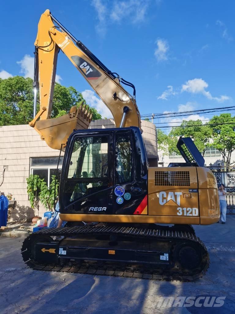 CAT 312 D Vikšriniai ekskavatoriai