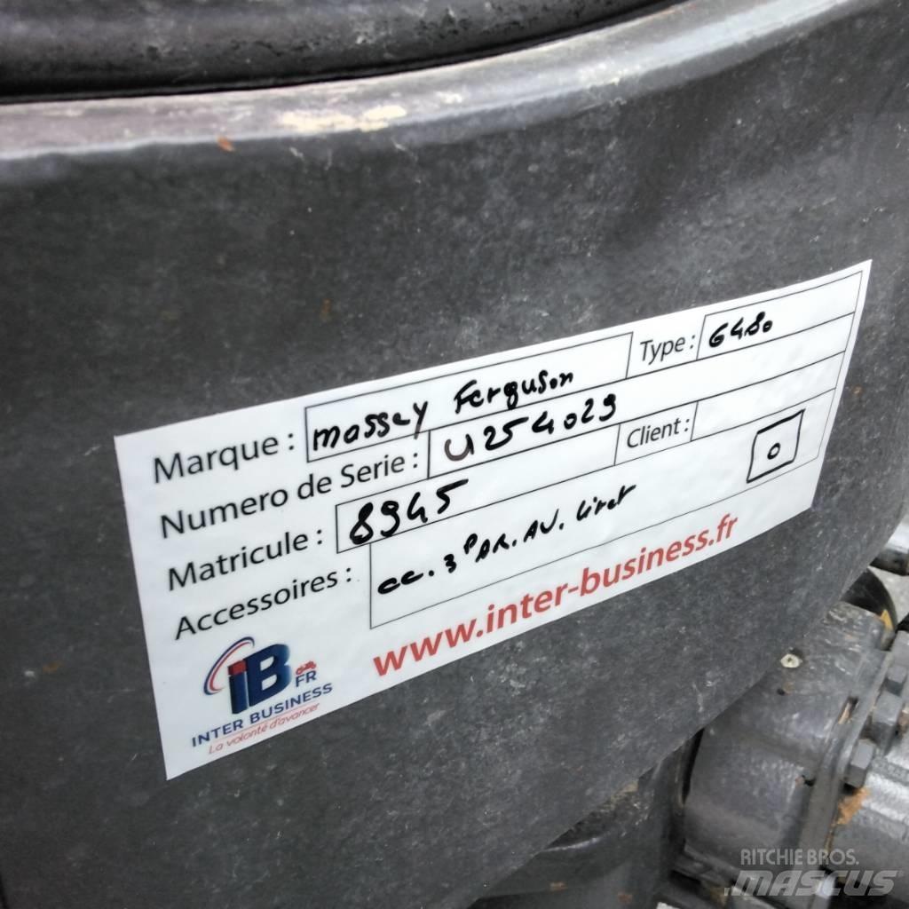 Massey Ferguson 6480 Traktoriai