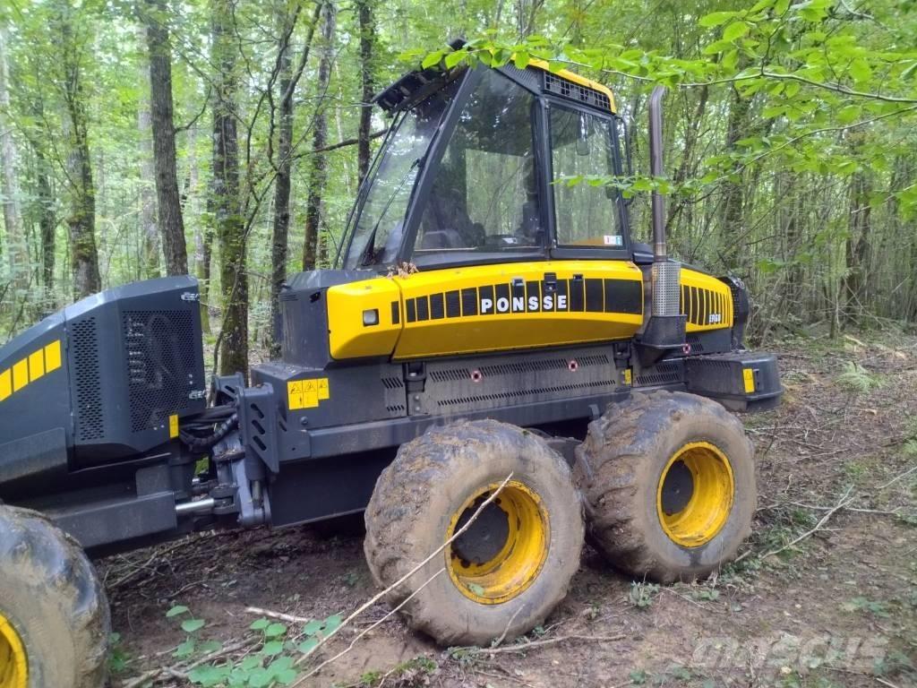 Ponsse Ergo 8W Miško technika (Harvesteriai)