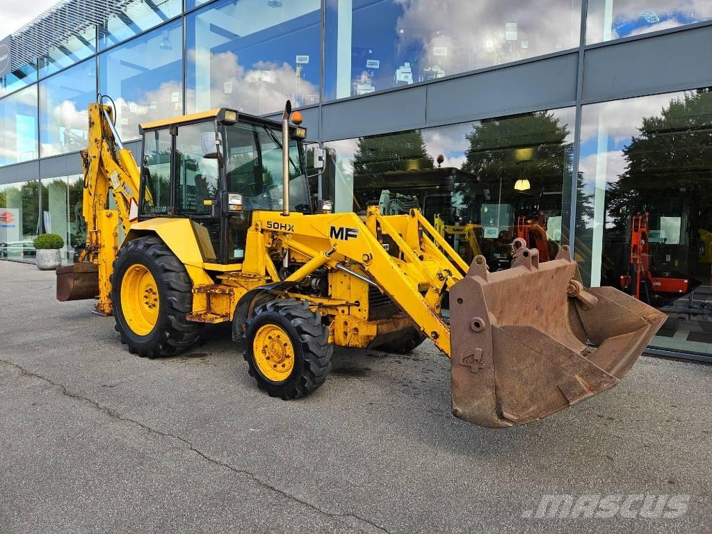 Massey Ferguson 50hx Ekskavatoriniai krautuvai