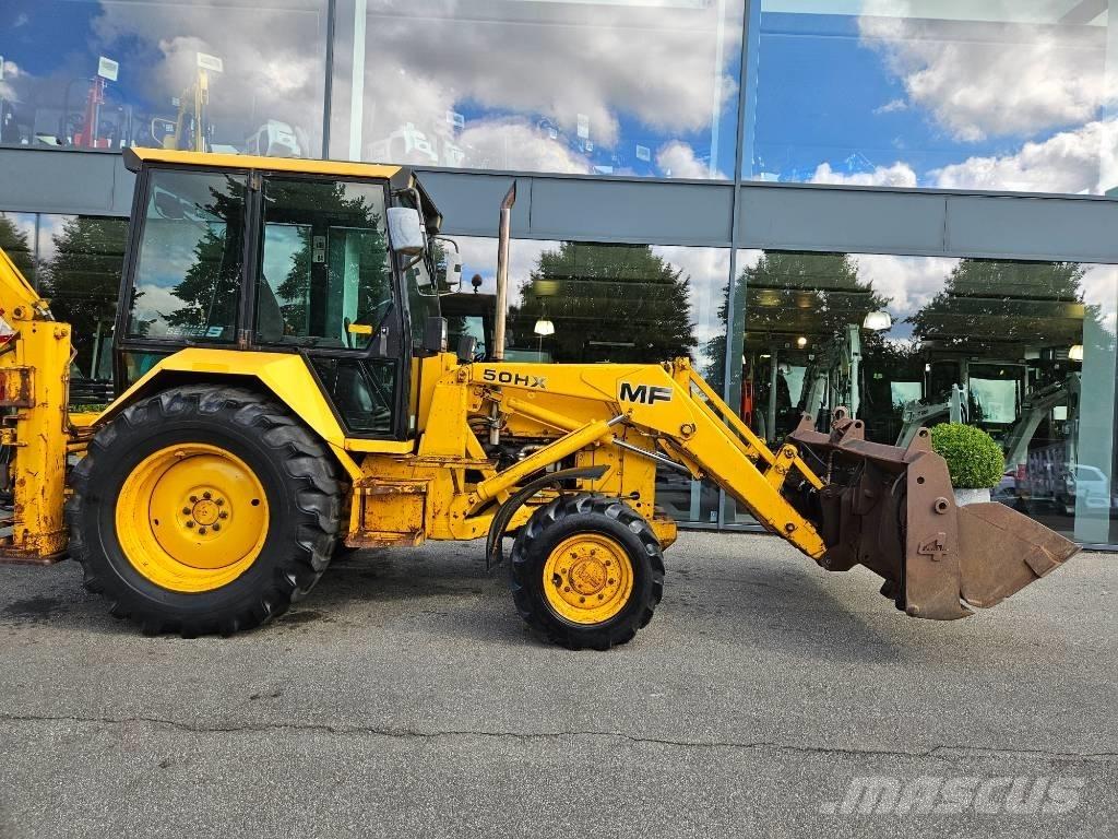 Massey Ferguson 50hx Ekskavatoriniai krautuvai