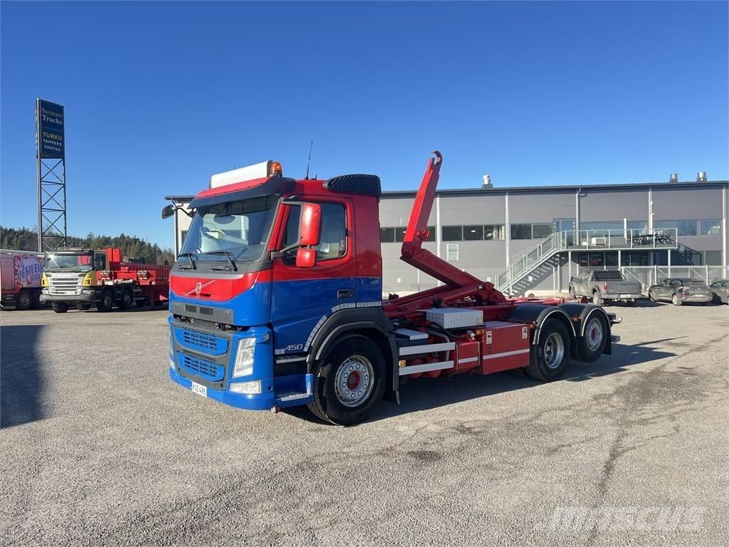 Volvo FM450 6X2 Sunkvežimiai su keliamuoju kabliu