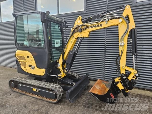 Yanmar sv22 Mini ekskavatoriai < 7 t