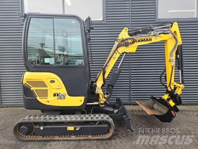 Yanmar sv22 Mini ekskavatoriai < 7 t
