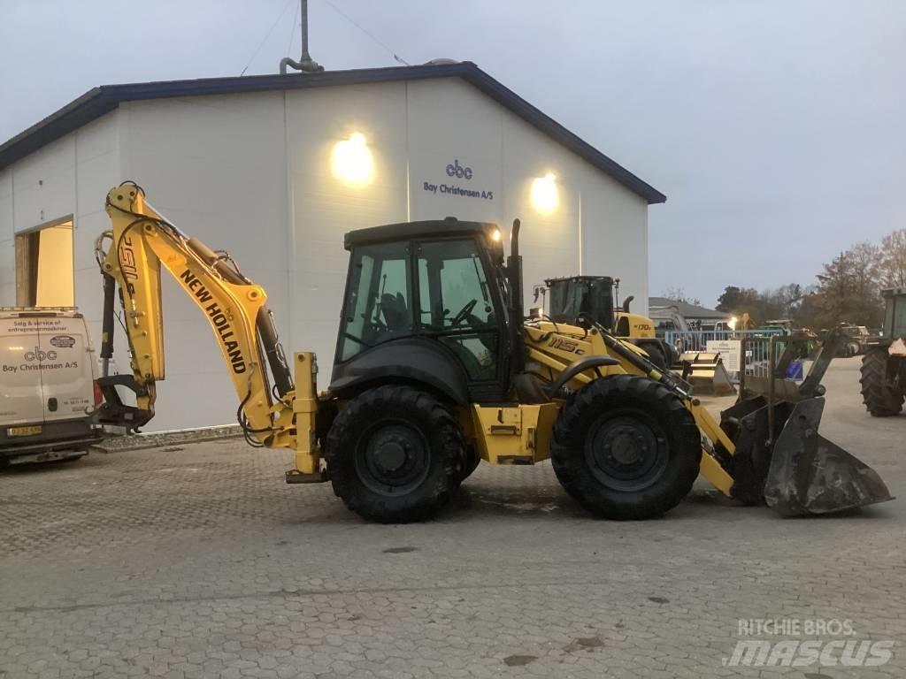 New Holland B 115 C Ekskavatoriniai krautuvai