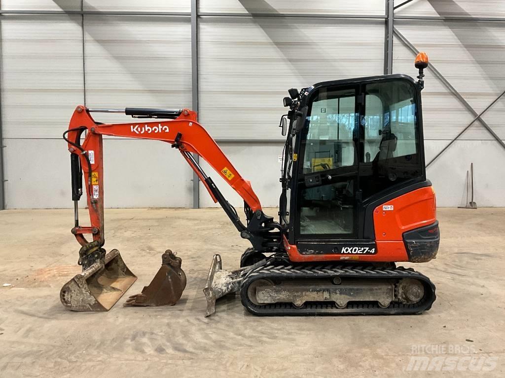 Kubota KX 027-4 Mini ekskavatoriai < 7 t