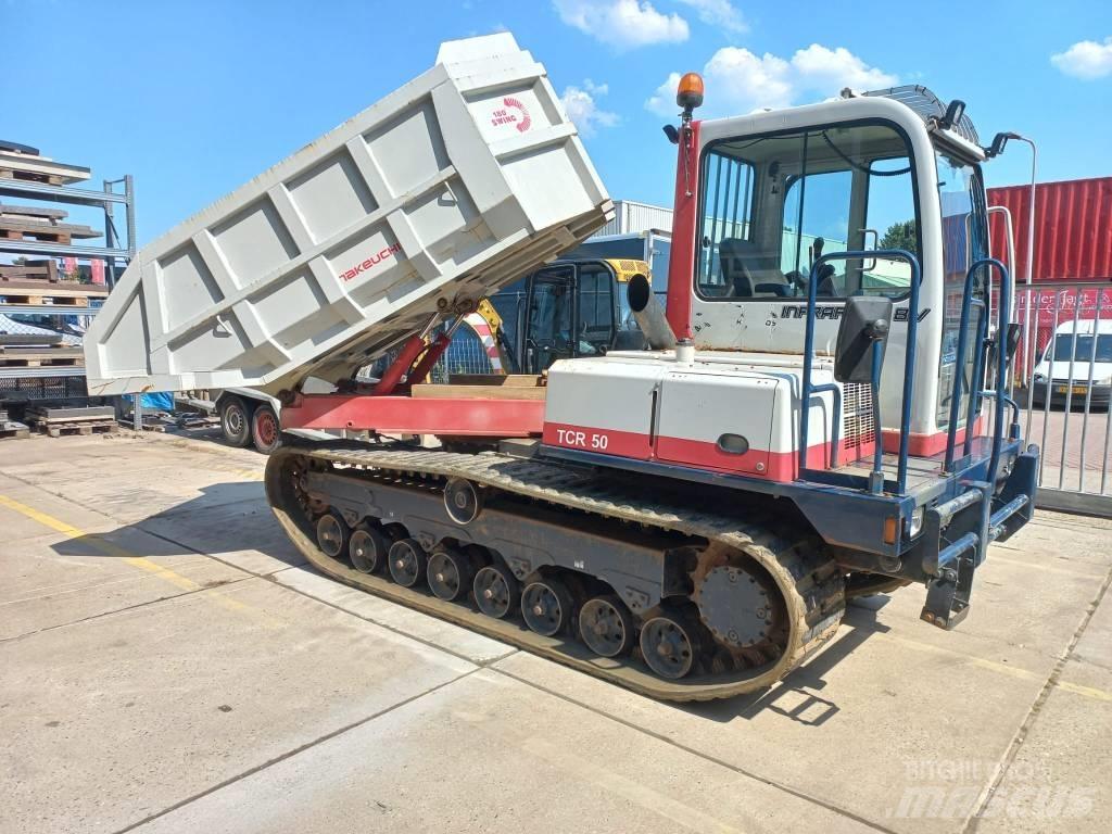 Takeuchi TCR 50 Vikšrinė savivartė technika
