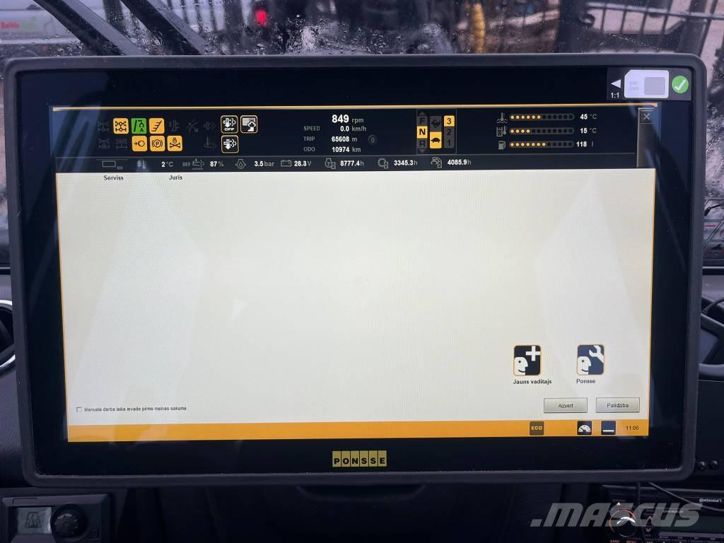 Ponsse Buffalo Naudoti miškovežiai (Forvarderiai)