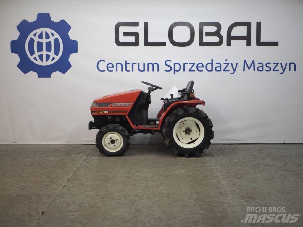 Mitsubishi MT155 Naudoti kompaktiški traktoriai
