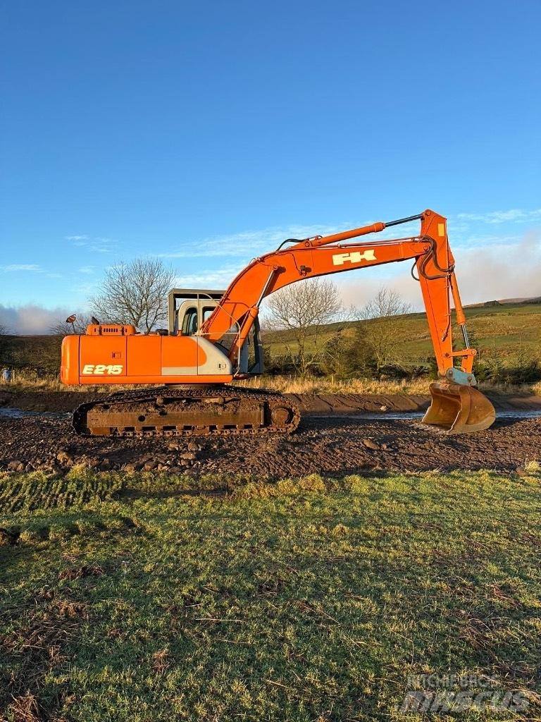 Fiat-Kobelco E215 Vikšriniai ekskavatoriai