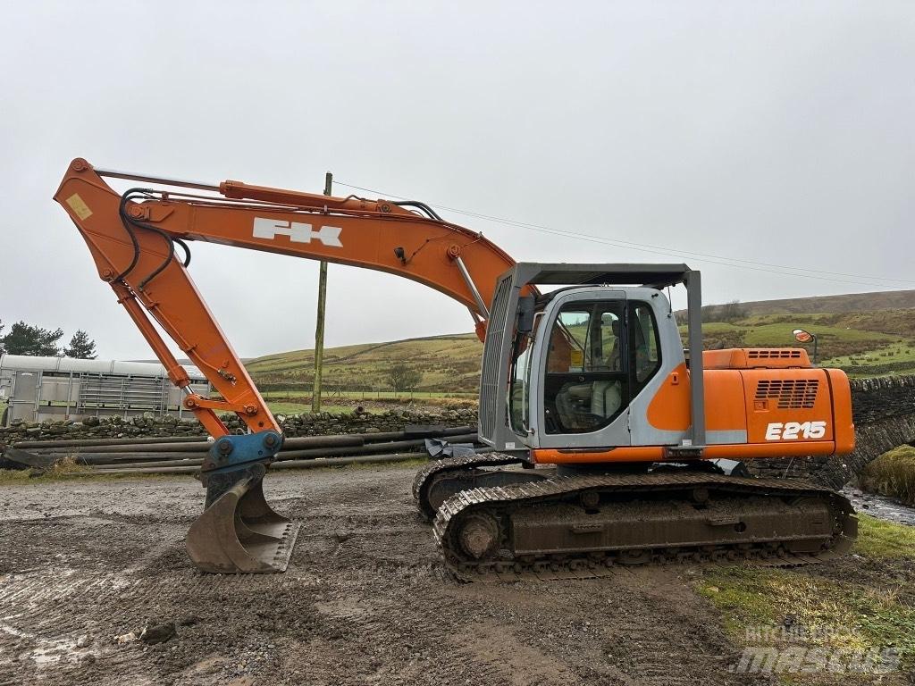 Fiat-Kobelco E215 Vikšriniai ekskavatoriai