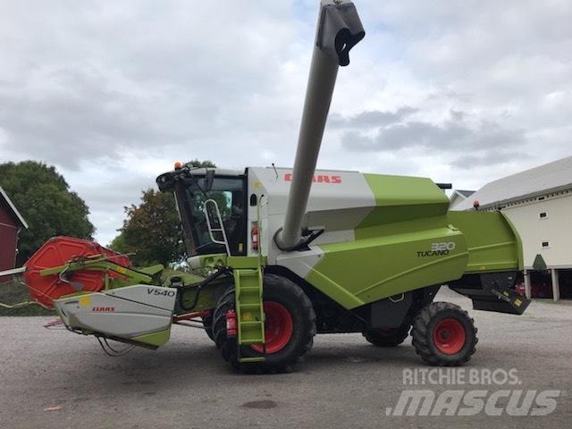 CLAAS Tucano 320 Derliaus nuėmimo kombainai