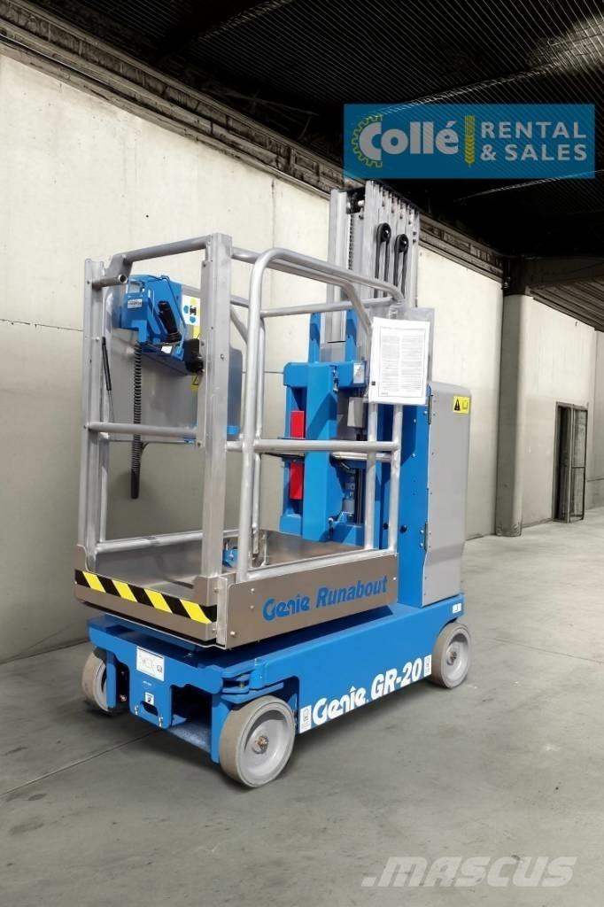 Genie GR-20 | 2020 Vertikalūs stiebiniai keltuvai