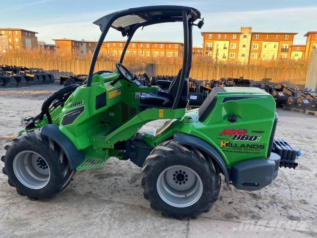 Avant 860 i Naudoti ratiniai krautuvai