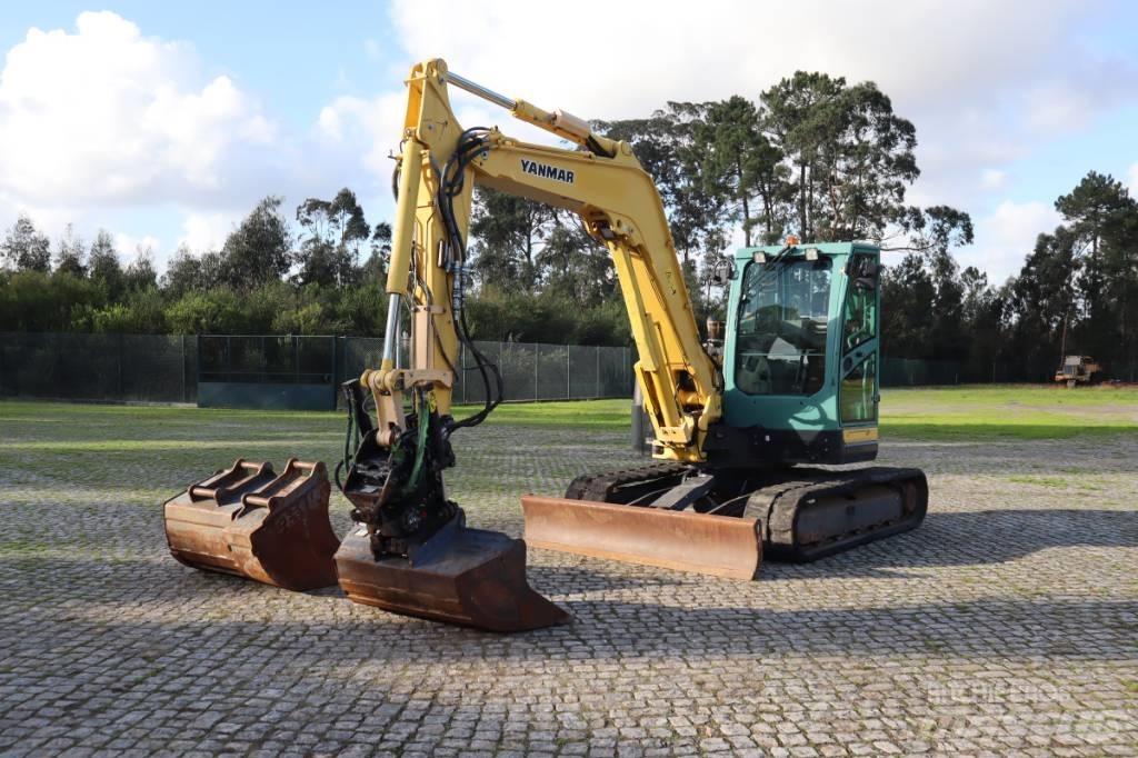 Yanmar VIO80-1A Vidutinės galios ekskavatoriai 7-12 t