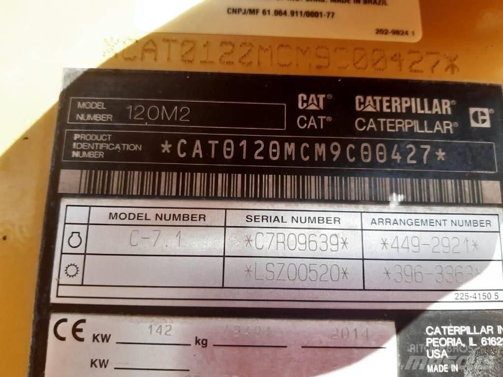 CAT 120 M 2 Greideriai